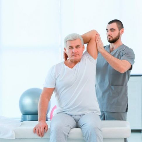 Sesión de Fisioterapia, Tratamiento Manual